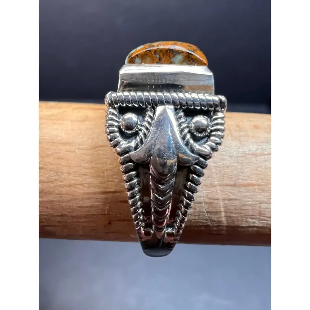 NEW Blue Horizon turquoise sterling silver ring size 7